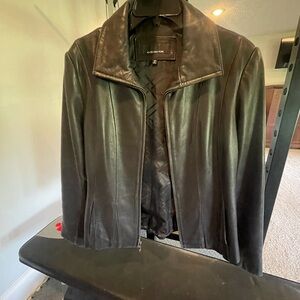 Black Leather Jacket for Women